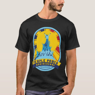 T-shirt Anniversaire du pouvoir populaire � Philippines