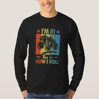 T-shirt Anniversaire du Trucker Retro C'est comme ça que j