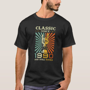 T-shirt Anniversaire En 1990 - Classique Depuis 1990