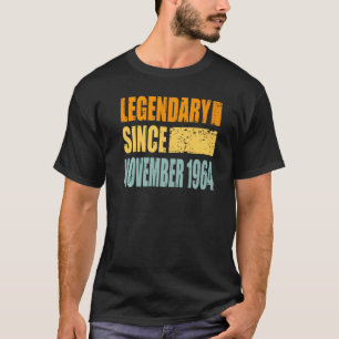 T-shirt Anniversaire En Novembre 1964