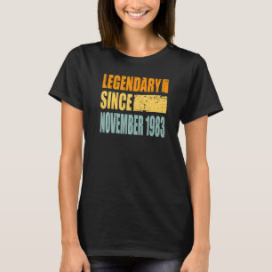 T-shirt Anniversaire En Octobre 1983