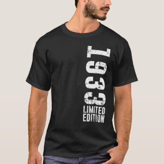 T-shirt Anniversaire Et Vintage 1933
