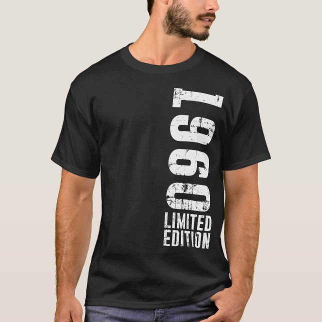 T-shirt Anniversaire Et Vintage 1960 (Devant)