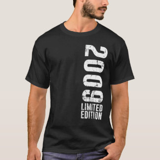 T-shirt Anniversaire Et Vintage 2009