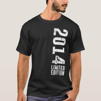 T-shirt Anniversaire Et Vintage 2014