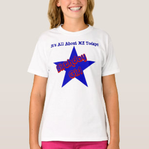 T-shirt Anniversaire Fille Tout Sur Moi Mignonne