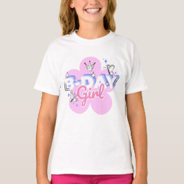 T-shirt Anniversaire Fleur Butterfly mou