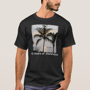 T-shirt Anniversaire hawaïen de Statehood cinquantième