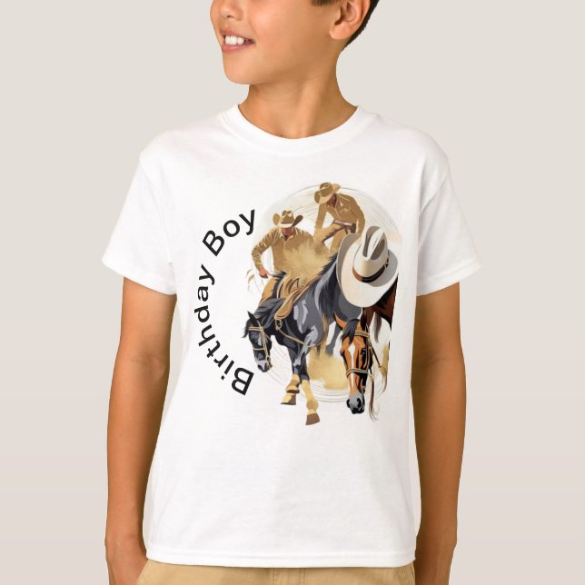 T-shirt anniversaire heureux (Devant)