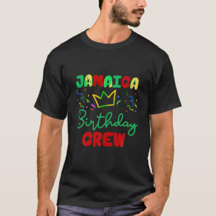 T-shirt Anniversaire Jamaïcaine Écran Jamaique Corresponda