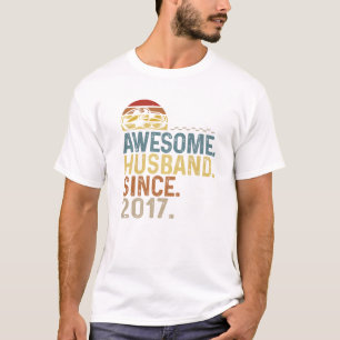 T-shirt Anniversaire Mariage des anneaux Vintages hommes