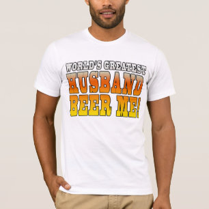 T-shirt Anniversaire Mariage drôle Mondes plus grand mari