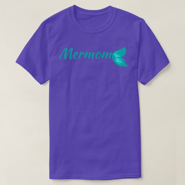 T-shirt Anniversaire Mermamie Anniversaire Fête Idée cadea (Design devant)