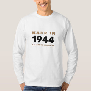 T-shirt Anniversaire Milestone Manches Longues