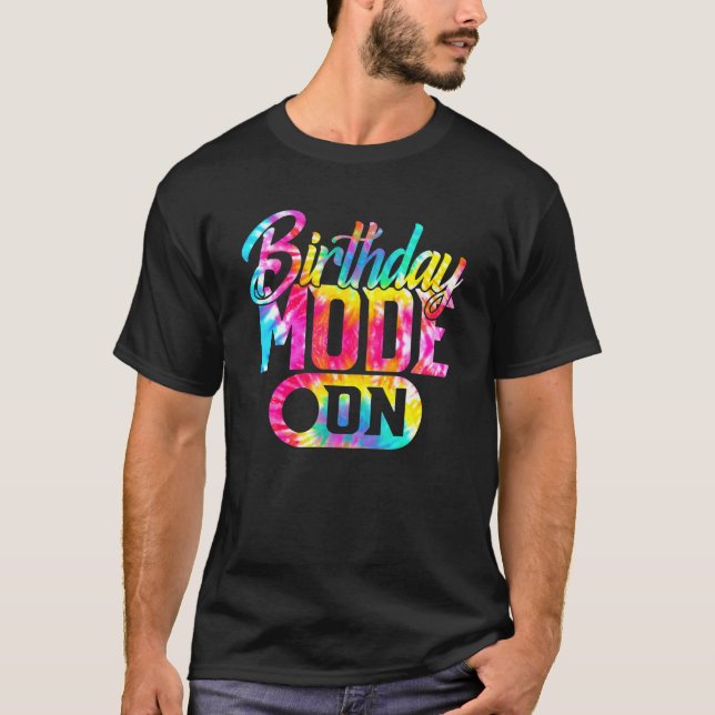 T-shirt Anniversaire Mode Un Anniversaire Squad Anniversai (Devant)