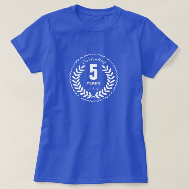 T-shirt Anniversaire N.E.D. de survivant de Cancer (Design devant)