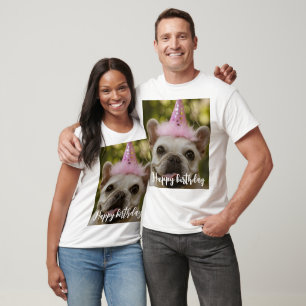T-shirt Anniversaire personnalisé de chien de compagnie