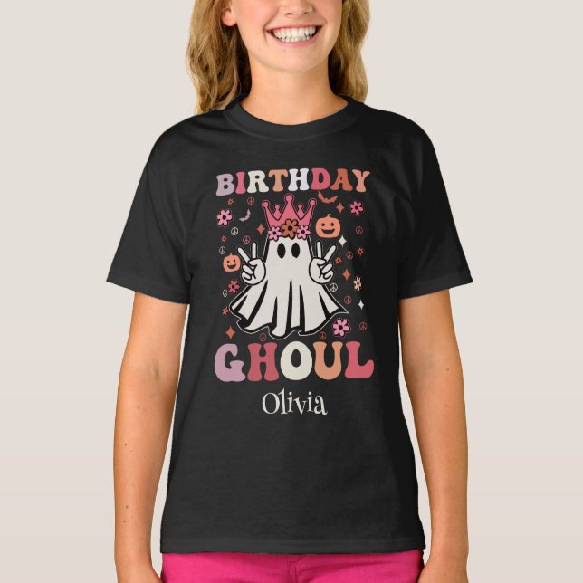T-shirt Anniversaire personnalisé Ghoul (Devant)