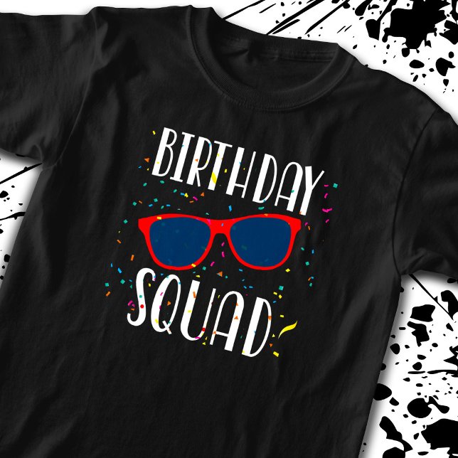 T-shirt Anniversaire Squad Cool Fun Jote Correspondance Pa (Créateur téléchargé)