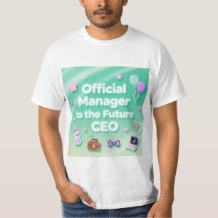 T-shirt Anniversaire vert pastel