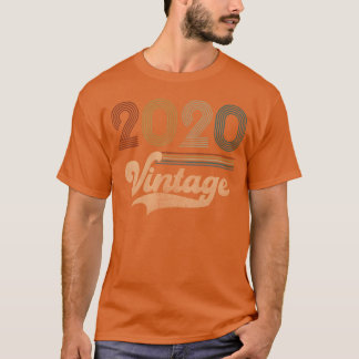 T-shirt Anniversaire Vintage 2020 vintage
