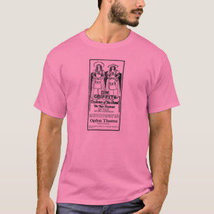 T-shirt Annonce 1922 de film silencieux de Lillian Gish