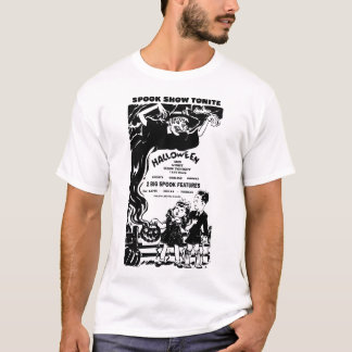 T-shirt Annonce 1945 de film d'exposition de spectre de