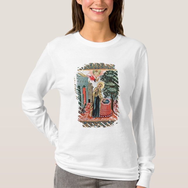 T-shirt Annonce à la fontaine (Devant)