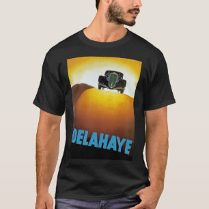 T-shirt Annonce d'automobile de Delahaye