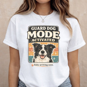 T-shirt Annonce de Bébé Chien de Garde Révélation de Gross