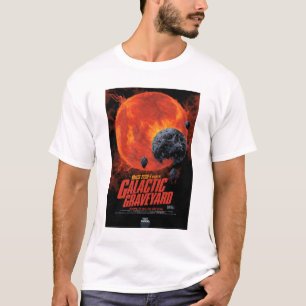 T-shirt Annonce De Film D'Horreur Sci-Fi, Graveyard Galact