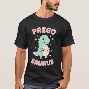 T-shirt Annonce de grossesse de dinosaure Pregosaurus mign