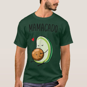 T-shirt Annonce de grossesse mamacado Avocado mère enceint