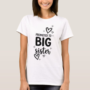 T-shirt Annonce de grossesse pour grande sœur, Cute