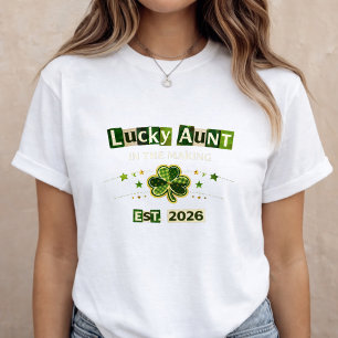 T-shirt Annonce de grossesse pour la Saint-Patrick