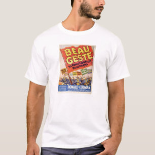 T-shirt Annonce d'exposant de film silencieux de Ronald
