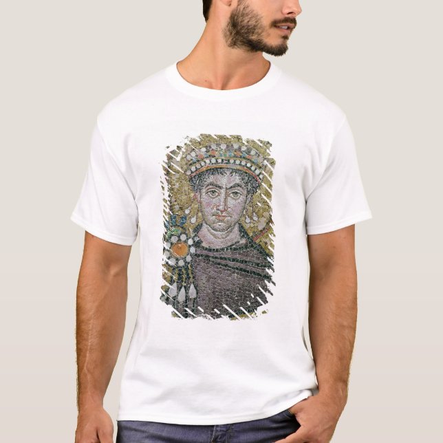 T-shirt ANNONCE Justinian de l'empereur I c.547 (Devant)