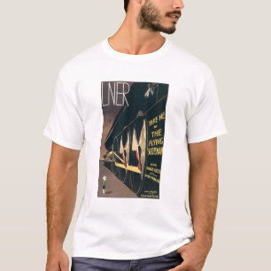T-shirt Annonce vintage pour le train de Scotsman de vol