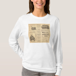 T-shirt Annonces de pétrole de New York