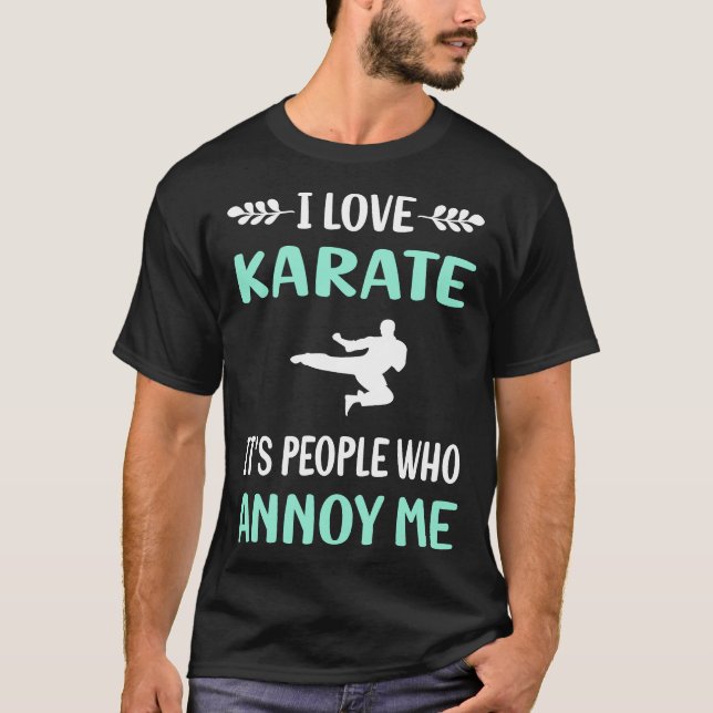 T-shirt Annoy Karate (Devant)