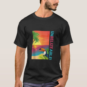T-shirt AnnulerCROYERable Bélize Vacances Souvenir coucher