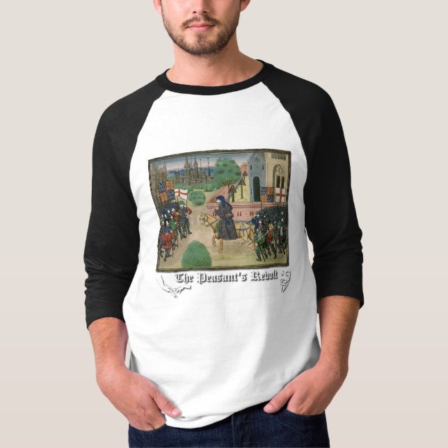 T-shirt Anonyme : La révolte de paysans (Devant)
