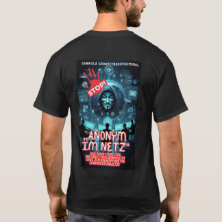 T-shirt Anonyme sur le réseau