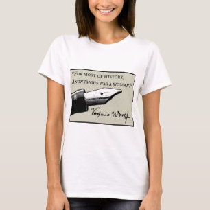 T-shirt Anonymous était une femme