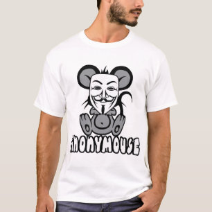 T-shirt anonymousse anonymous souris humour geek