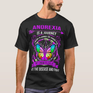 T-shirt Anoreia est un voyage que je n'ai jamais planifié
