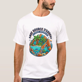T-SHIRT ANSE SOURCE D'ARGENT LA DIGUE SEYCHELLES
