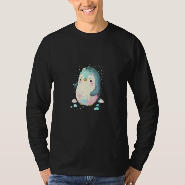 T-shirt Antarctica Penguin Fans Cute Penguin Animal  2 (Devant)