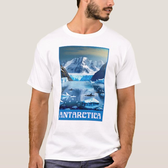 T-shirt Antarctique (Devant)
