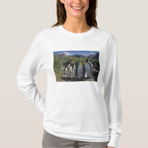 T-shirt Antarctique, île de Géorgie du Sud UK), roi